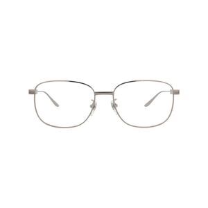 Gucci Square-Frame Metal Optical Frames Silver Mens